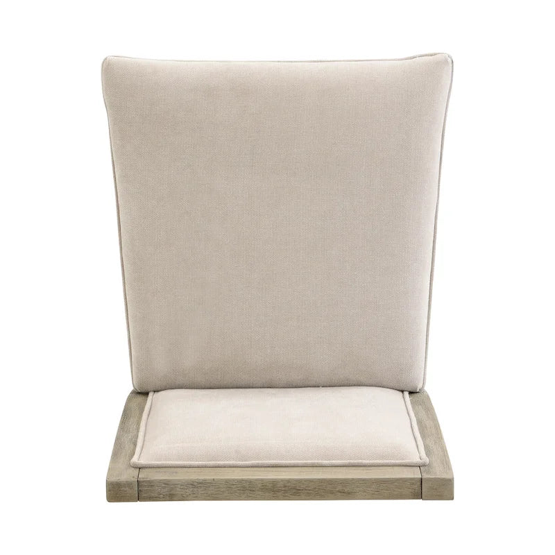 Tabourets de bar rétro Roomfitters, lot de 2, hauteur bar 30,5 cm, coussin en tissu et structure en bois.