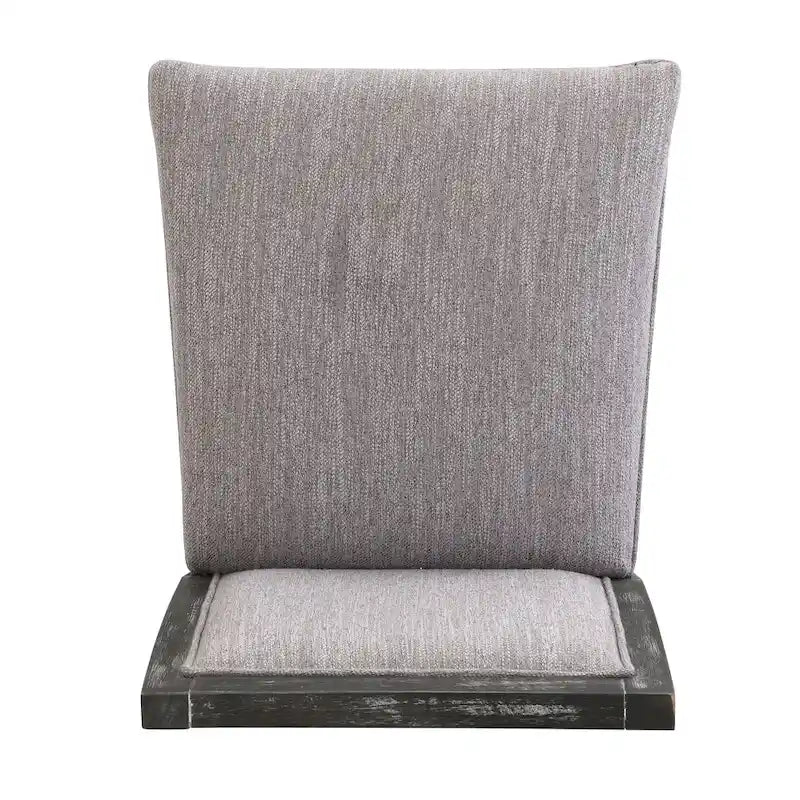 Tabourets de bar rétro Roomfitters, lot de 2, hauteur bar 30,5 cm, coussin en tissu et structure en bois.