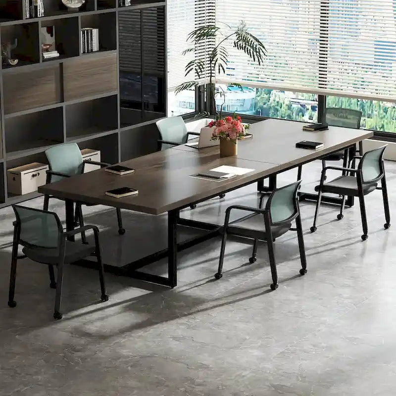 Ensemble de 2 ou 4 chaises de conférence Costway empilables en maille pour visiteurs de bureau