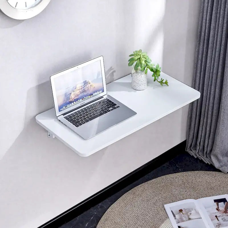 Table pliante murale pour buanderie, idéale pour les petits espaces