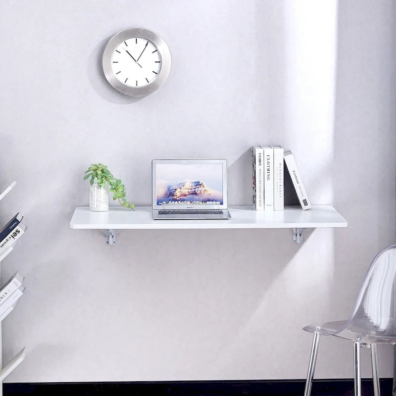 Table pliante murale pour buanderie, idéale pour les petits espaces