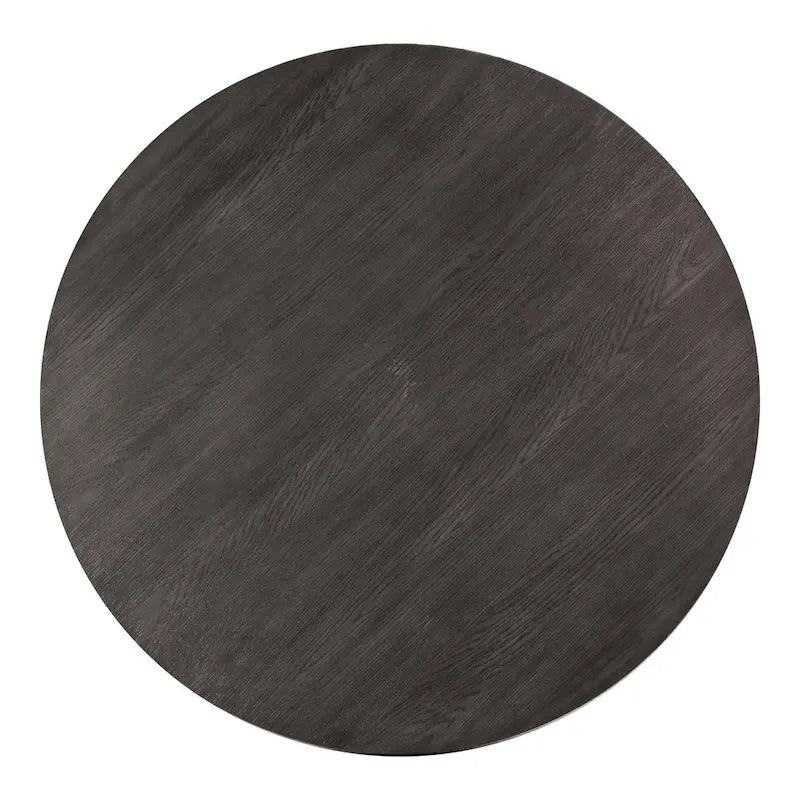 Ensemble de salle à manger rond moderne 5 pièces en bois massif Piez de Furniture of America