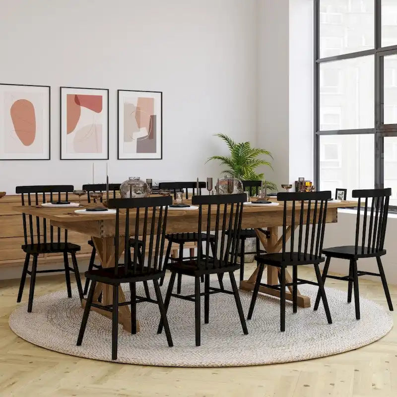 8' x 40 Rectangular Antique Rustic Solid Pine Folding Dining Table