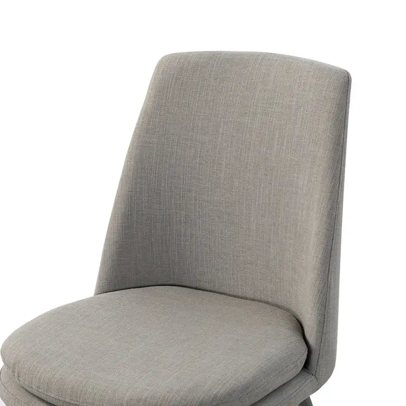 Ensemble de 2 chaises de salle à manger modernes et contemporaines Homer avec pieds en métal