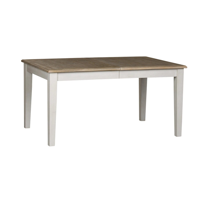 Ensemble de table rectangulaire 5 pièces Summerville Soft White Wash Wire Brushed Gray