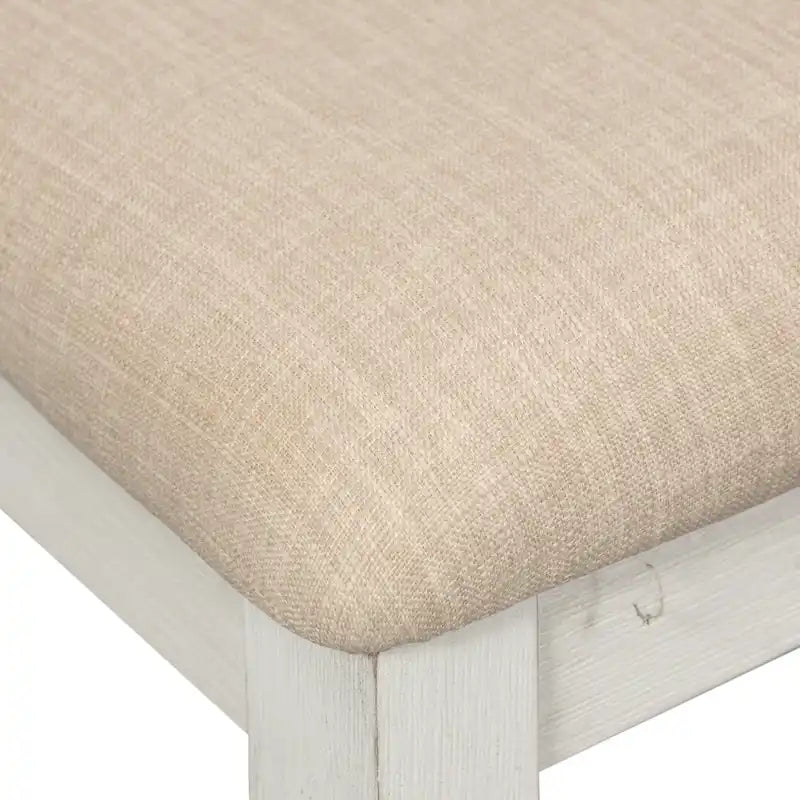 Ensemble de table rectangulaire 5 pièces Summerville Soft White Wash Wire Brushed Gray