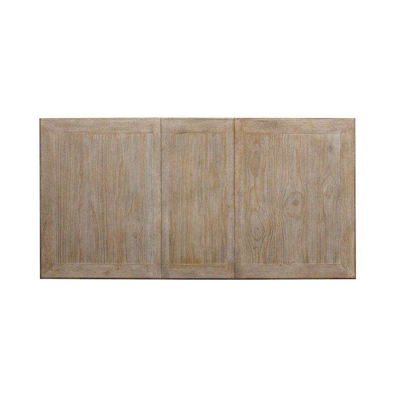 Ensemble de table rectangulaire 5 pièces Summerville Soft White Wash Wire Brushed Gray