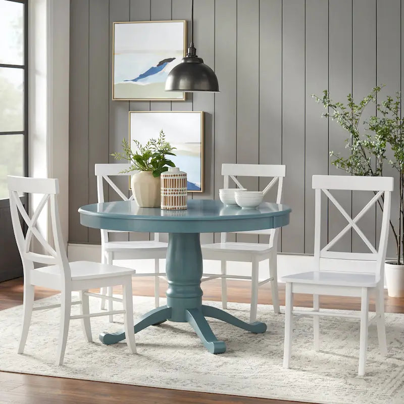 Simple Living 5-piece Arianna Pedestal Dining Set