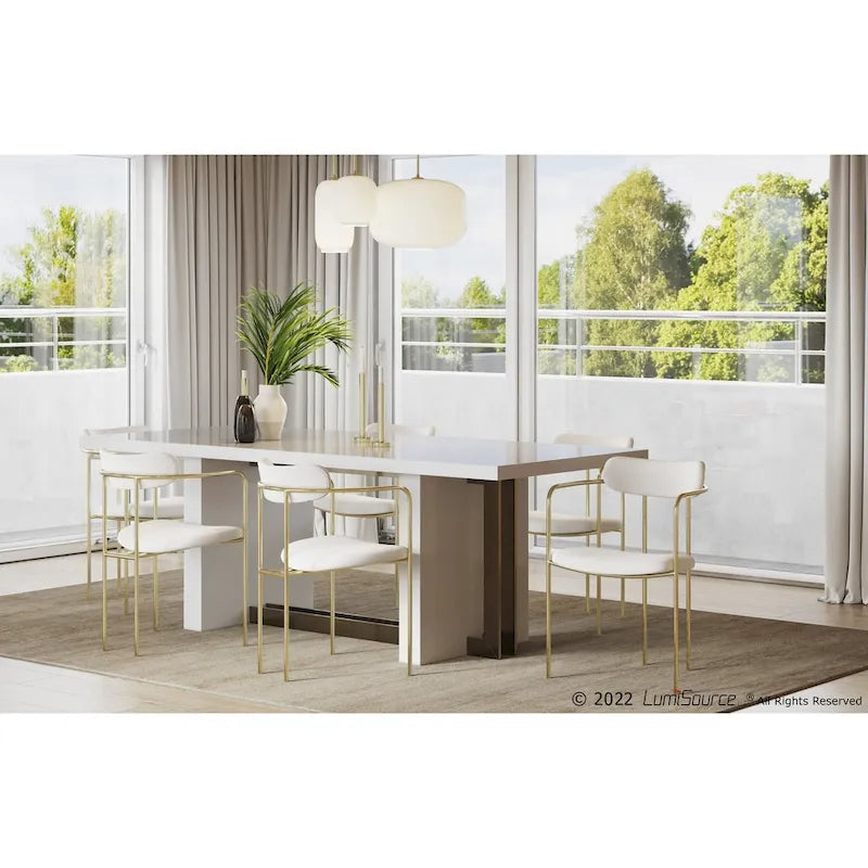 Fauteuil en velours glamour Silver Orchid Gregor (lot de 2)