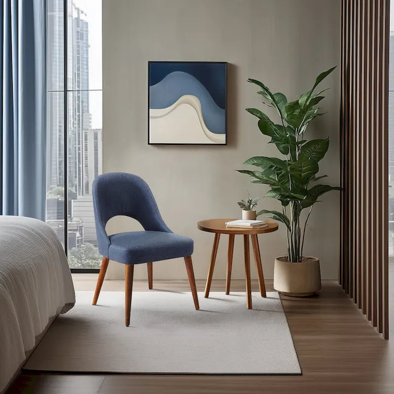 Chaises de salle à manger rembourrées INK+IVY Nola avec dossier ajouré (lot de 2)