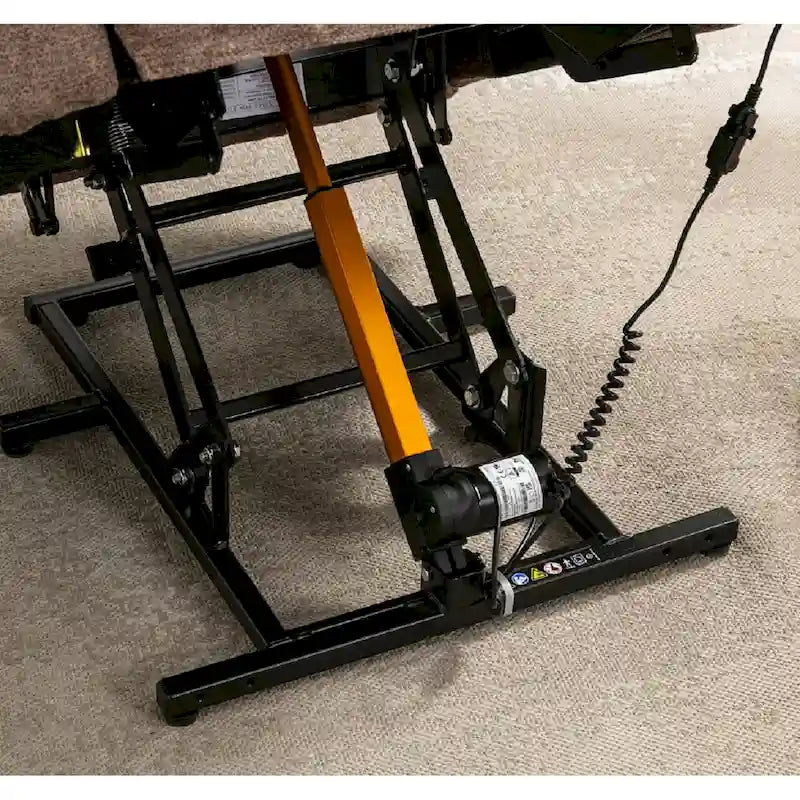 Fauteuil inclinable à bascule surdimensionné, manuel, pivotant à 360°, pour salon