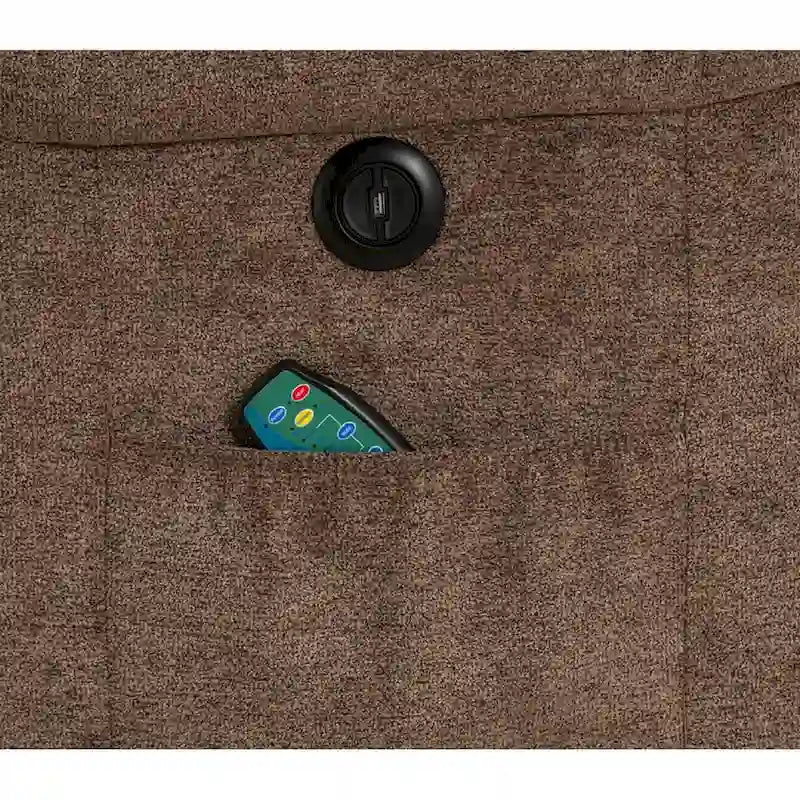 Fauteuil inclinable à bascule surdimensionné, manuel, pivotant à 360°, pour salon