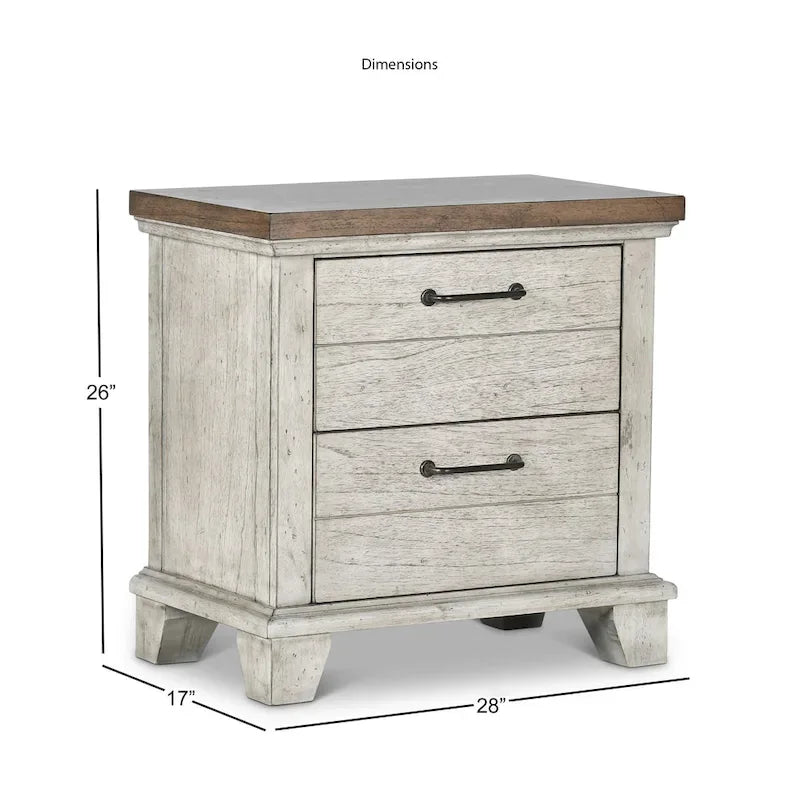 Ensemble de chambre à coucher rustique 4 pièces Steve Silver Overlook