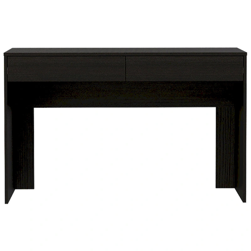 Bureau d'ordinateur FM Furniture Tampa à 2 tiroirs sans poignées