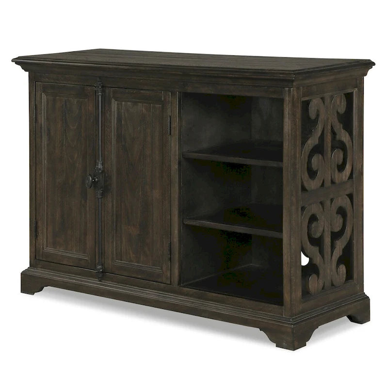 Support d'imprimante Bellamy traditionnel vieilli couleur poivre et poivre