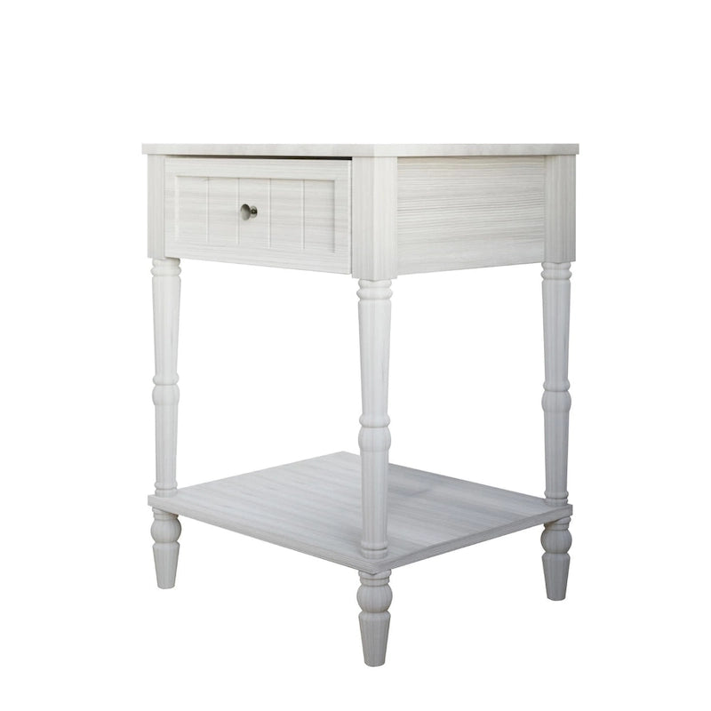 Lit Billy à panneaux rembourrés avec 2 tables de chevet