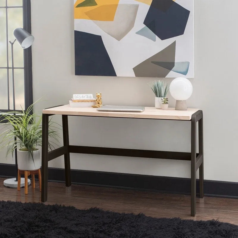 Bureau Mulligan avec plateau en bois naturel