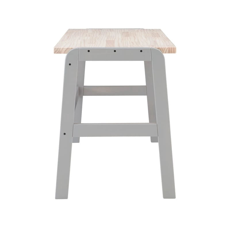 Bureau Mulligan avec plateau en bois naturel