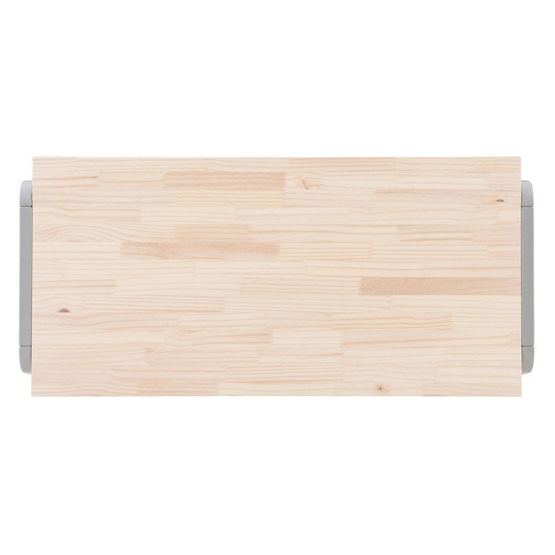 Bureau Mulligan avec plateau en bois naturel