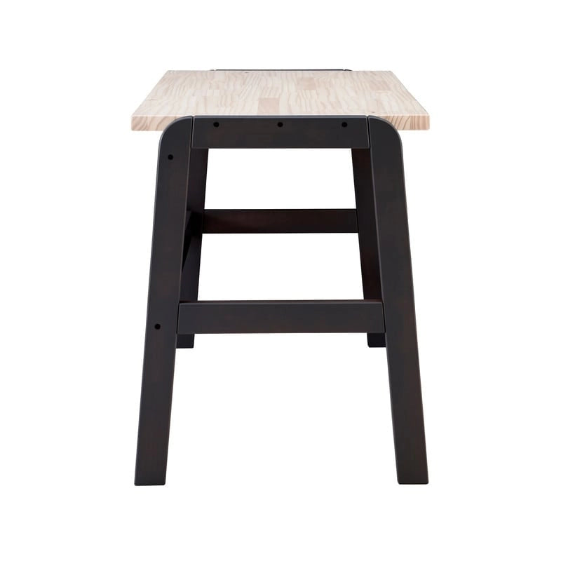 Bureau Mulligan avec plateau en bois naturel