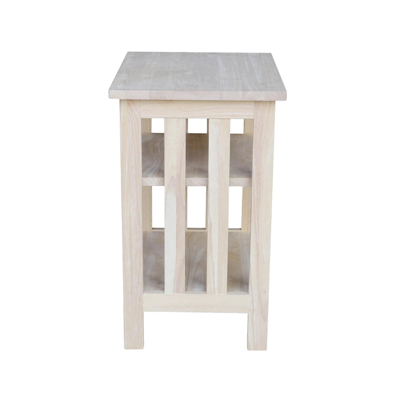 Support d'imprimante en bois naturel The Gray Barn Moonshine