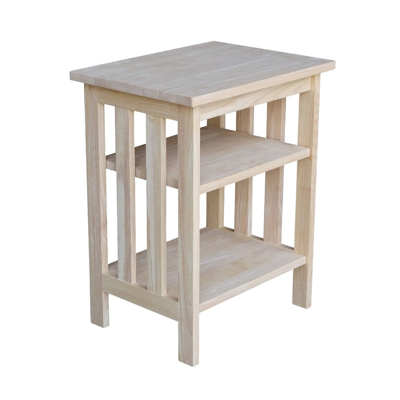 Support d'imprimante en bois naturel The Gray Barn Moonshine