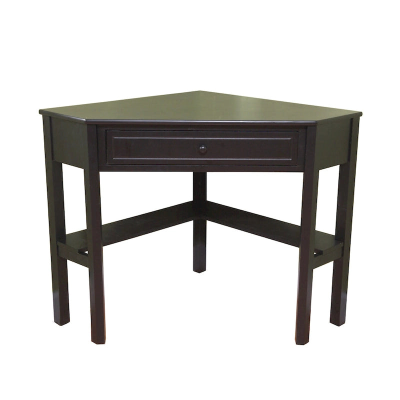 Bureau d'angle en bois massif et MDF Porch &amp; Den Lincoln