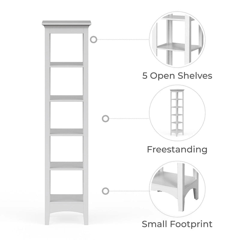 Tour à linge autoportante Teamson Home Madison - 13 cm (L) x 15 cm (l) x 63 cm (H)