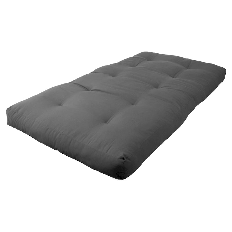 Matelas futon en sergé de 15 cm d'épaisseur (simple, double ou queen)