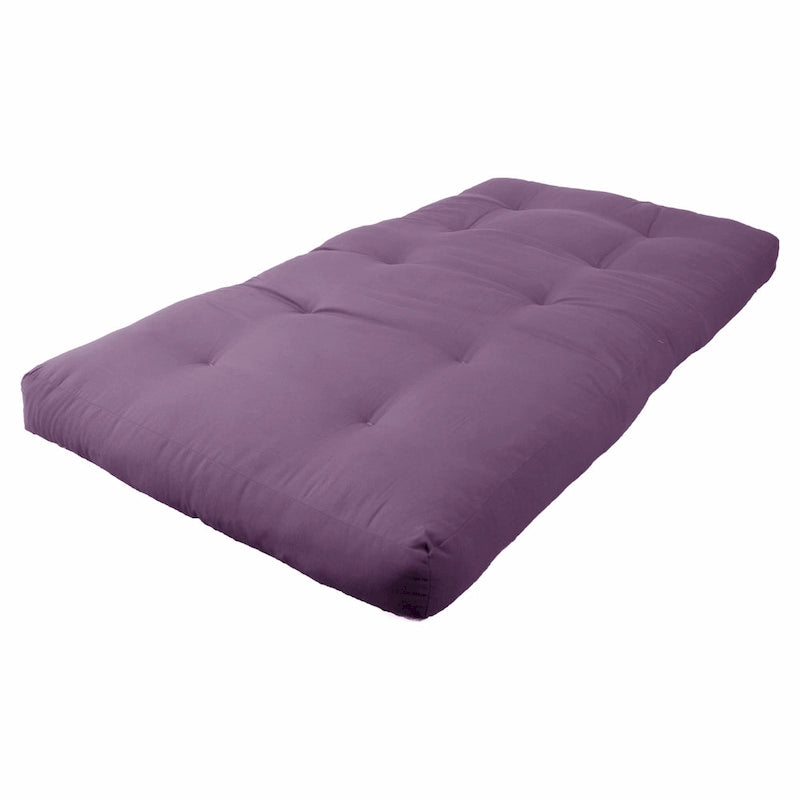 Matelas futon en sergé de 15 cm d'épaisseur (simple, double ou queen)
