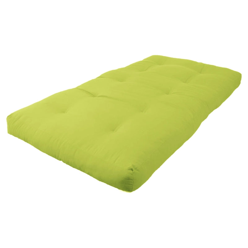 Matelas futon en sergé de 15 cm d'épaisseur (simple, double ou queen)