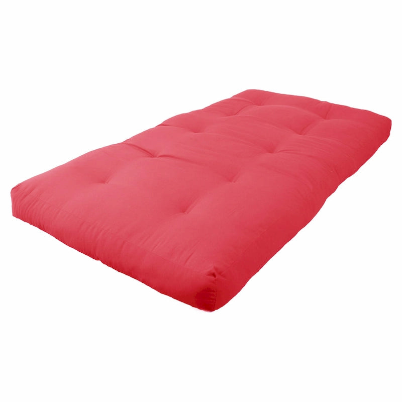 Matelas futon en sergé de 15 cm d'épaisseur (simple, double ou queen)