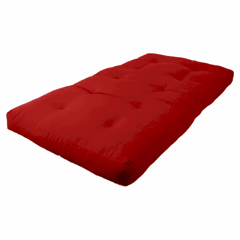 Matelas futon en sergé de 15 cm d'épaisseur (simple, double ou queen)