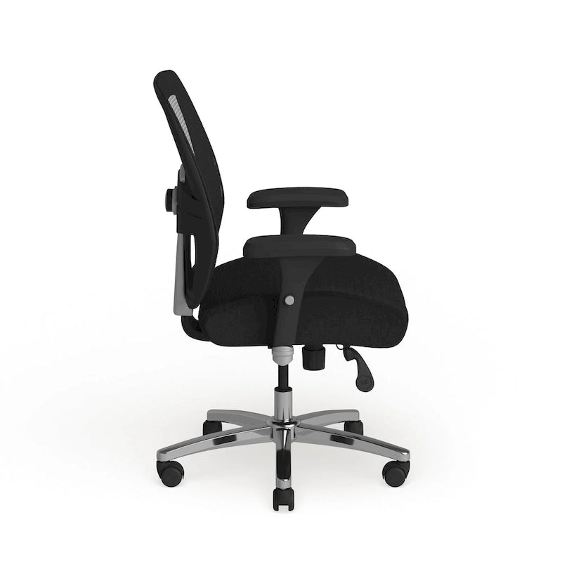 Chaise de bureau ergonomique en maille pour usage intensif 24h/24 et 7j/7, supportant jusqu'à 227 kg (500 lb).