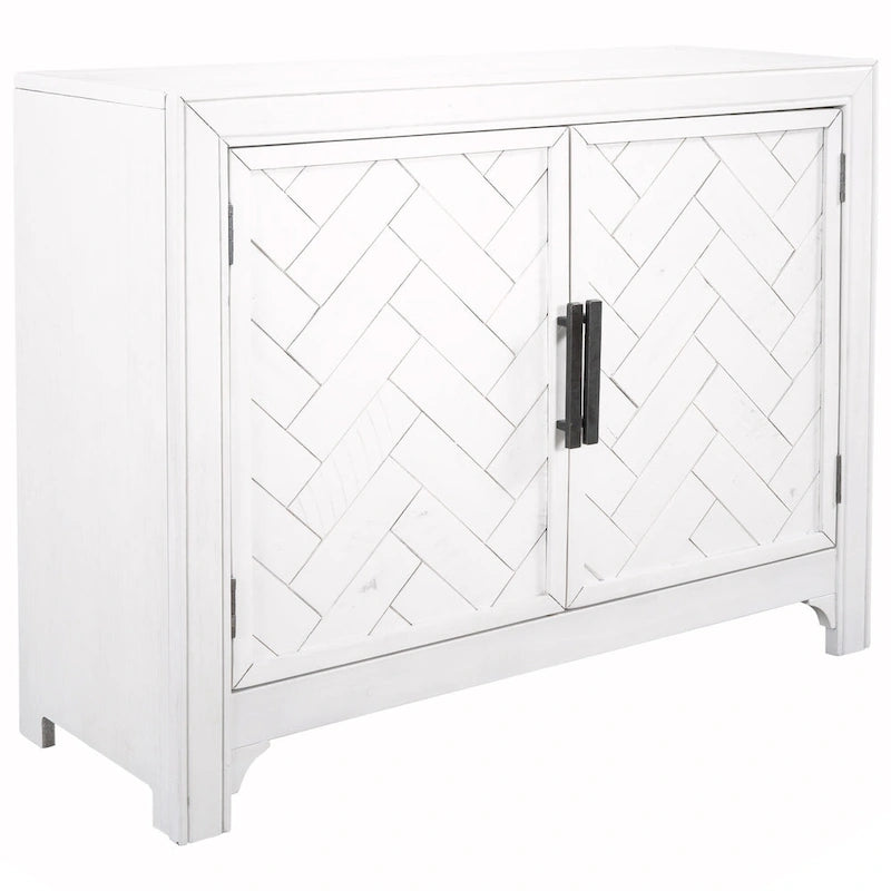 Console/table d'appoint avec 2 étagères