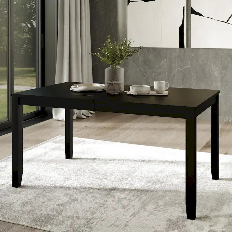 Ensemble de salle à manger en bois 7 pièces CraftPorch style ferme