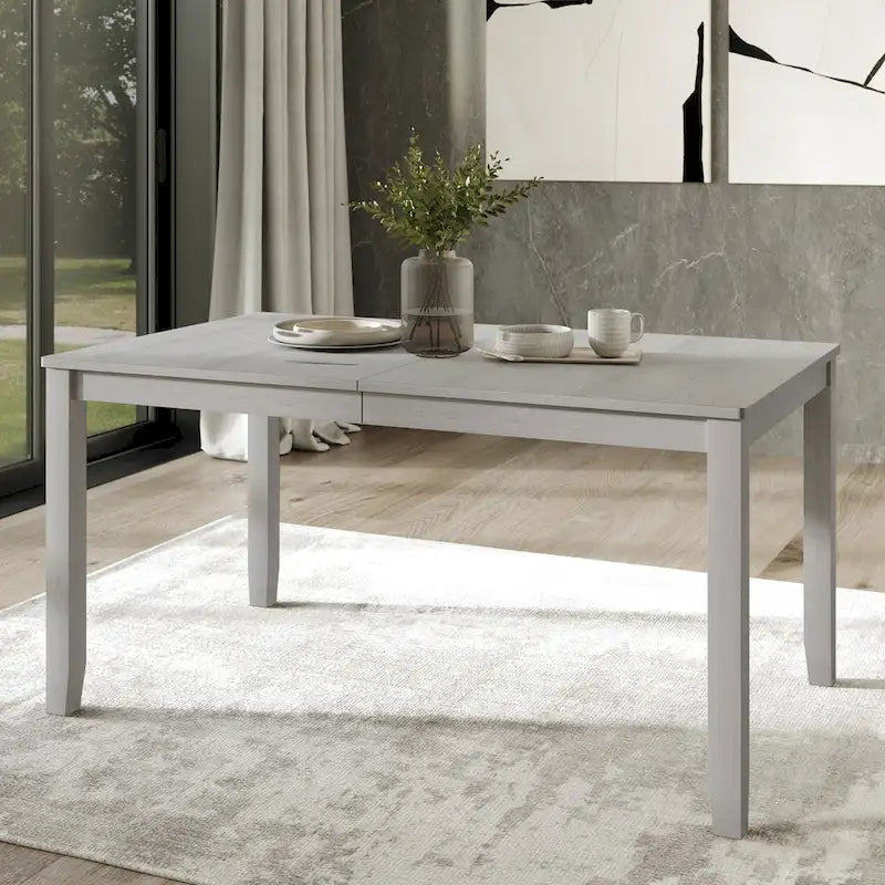 Ensemble de salle à manger en bois 7 pièces CraftPorch style ferme