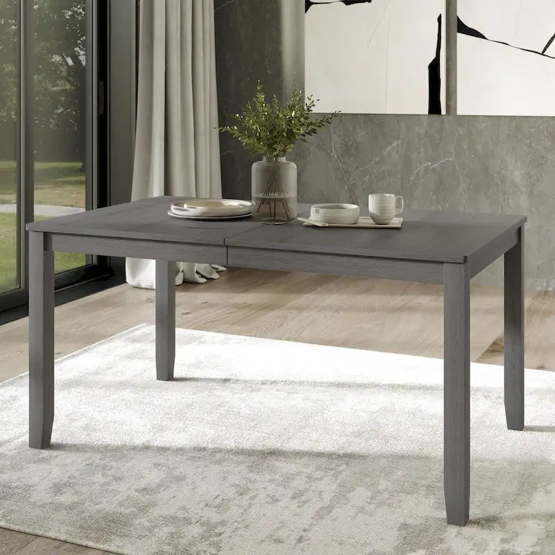 Ensemble de salle à manger en bois 7 pièces CraftPorch style ferme