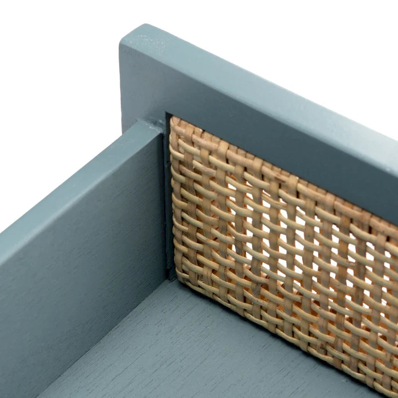 Table de chevet SAFAVIEH Zhane Coastal à 1 tiroir et 1 porte