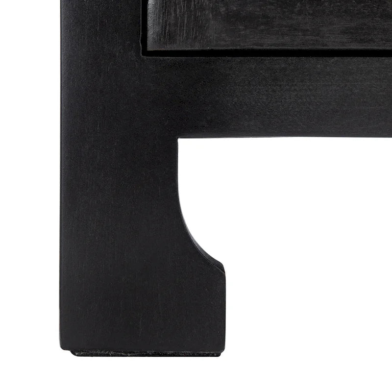 Table de chevet SAFAVIEH Zhane Coastal à 1 tiroir et 1 porte