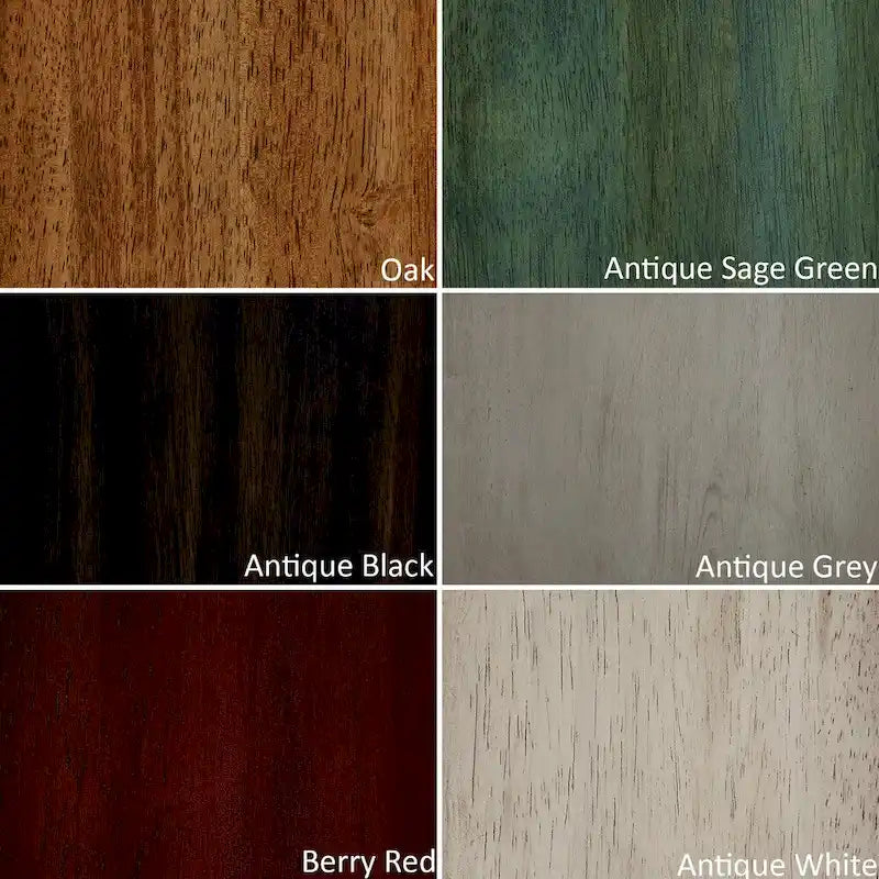 Chaises de comptoir Eleanor à dossier échelle en bois (lot de 2) par iNSPIRE Q Classic