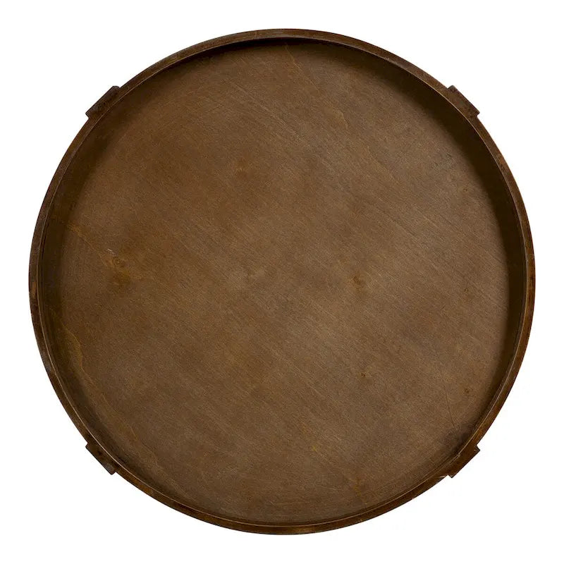 Table d'appoint ronde en bois Kate et Laurel Bellport