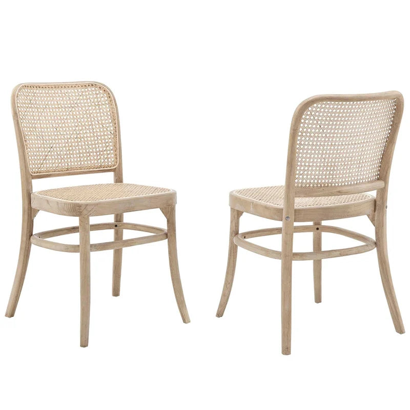 Ensemble de 2 chaises de salle à manger Winona en bois