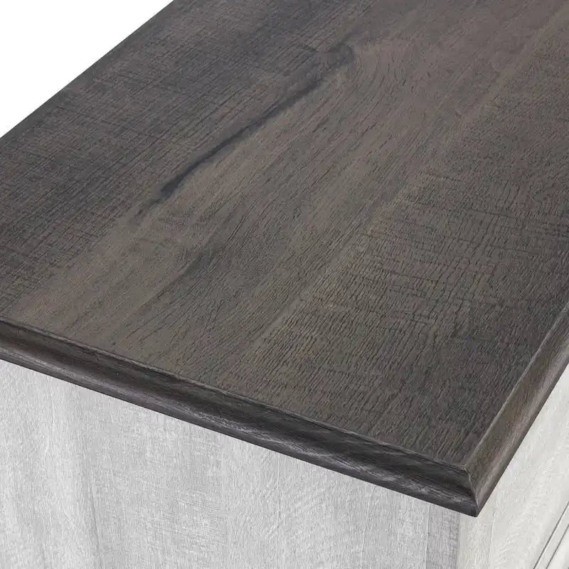 Cave à vin moderne à portes croisées de 119 cm avec casier à vin intégré - Largeur 119 cm