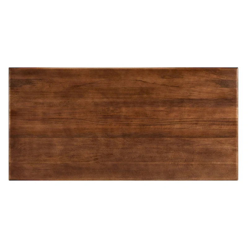 Table de salle à manger rectangulaire Rivian 70 en bois