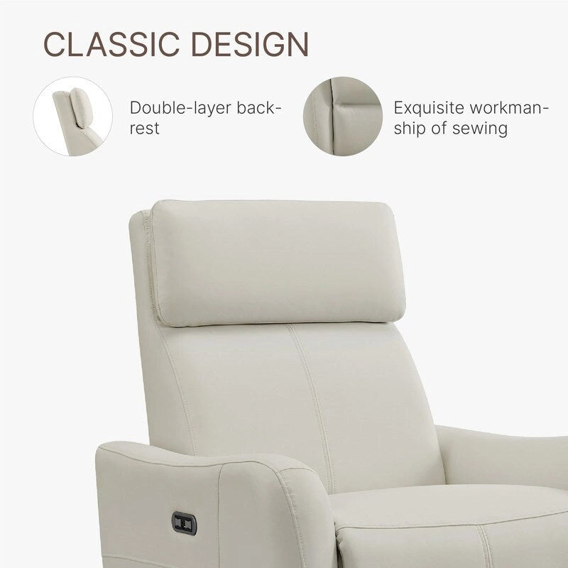 Fauteuil inclinable pivotant et berçant Merlin Power