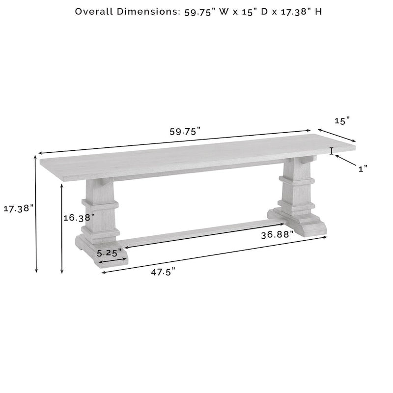Ensemble de salle à manger Crosley Joanna 6 pièces