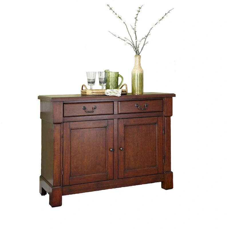 Buffet rustique en cerisier Aspen par Homestyles