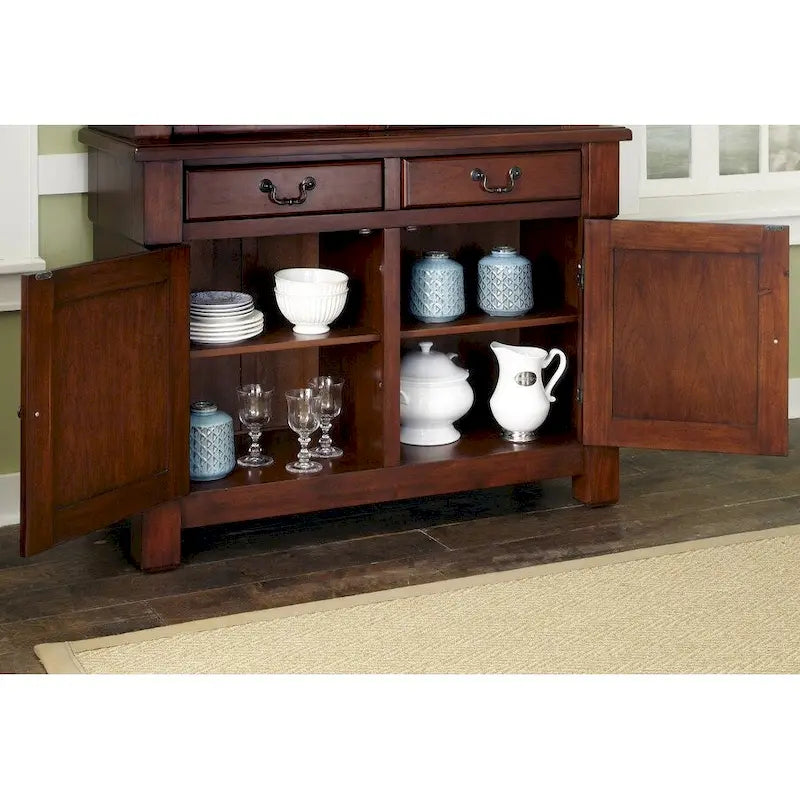Buffet rustique en cerisier Aspen par Homestyles