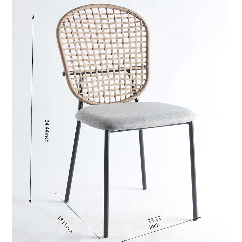 Ensemble table et chaises 1+45 pièces, ensembles de salle à manger blancs, ensembles de cuisine, ensembles de café
